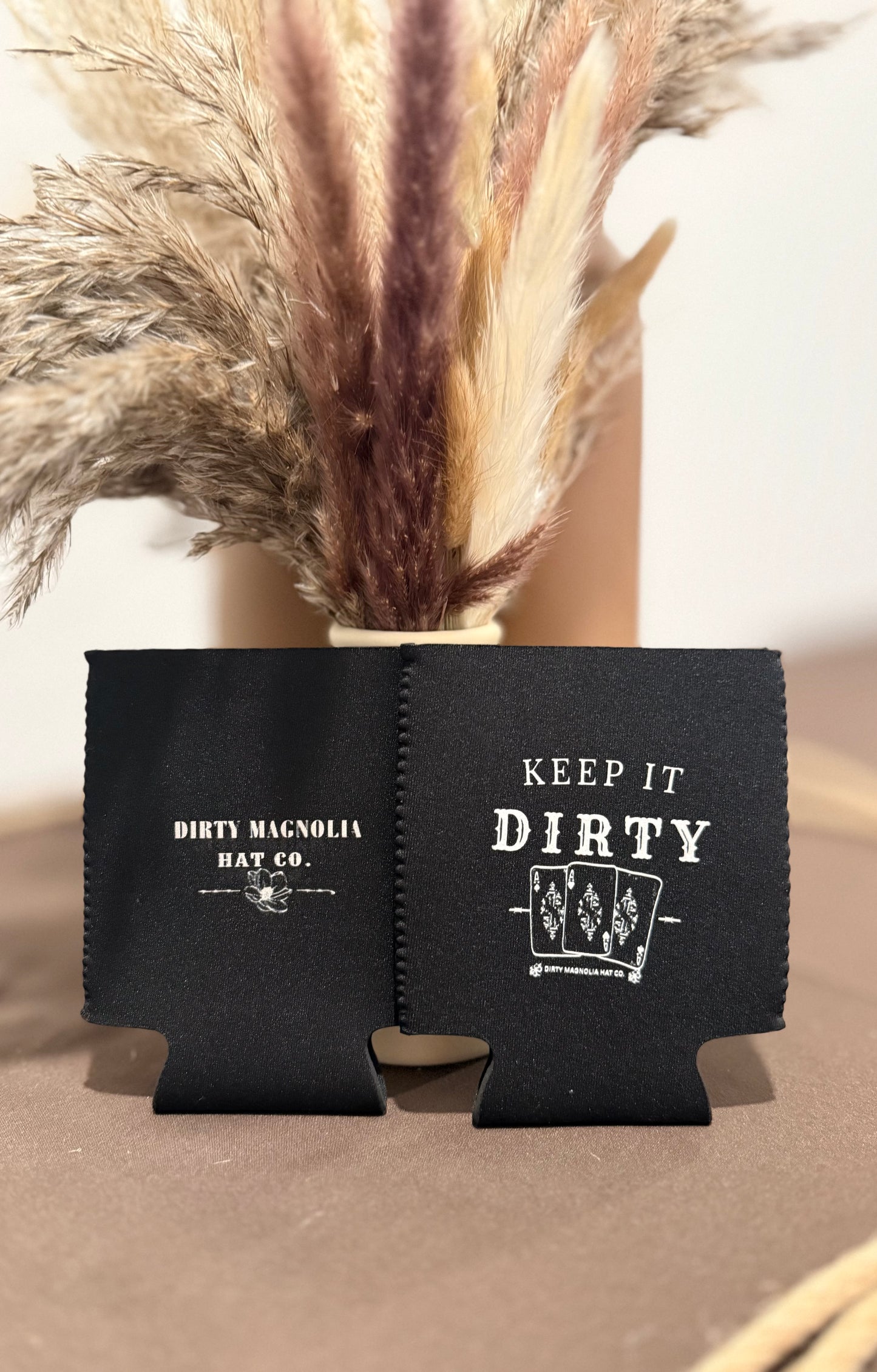 Magnolia’s Wild Card Black Koozie