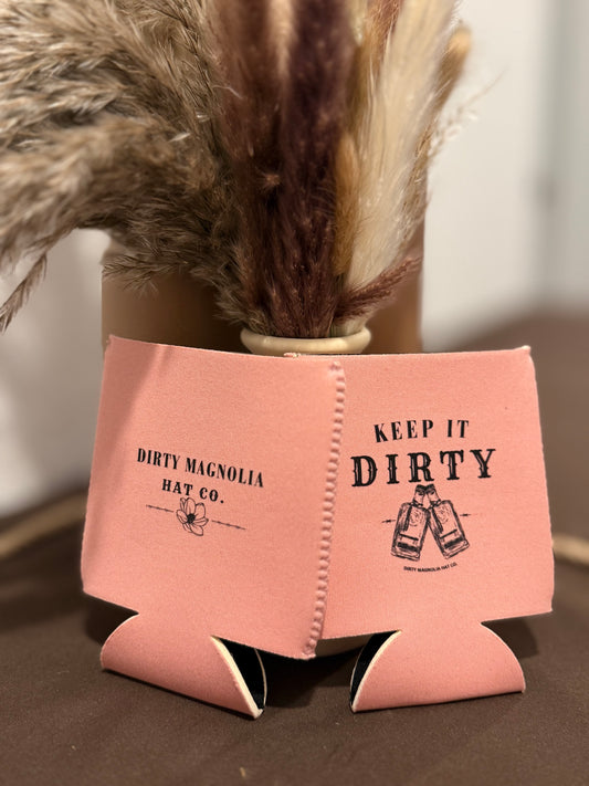 Magnolia’s Top Shelf Coral Koozie