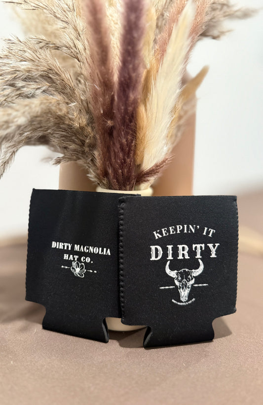 Keepin’ It Dirty Black Koozie